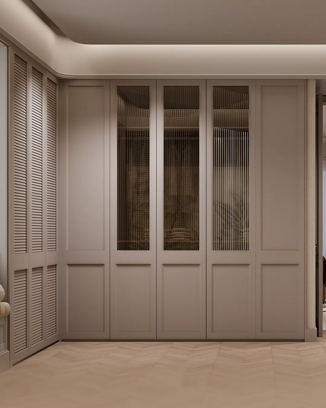 Wardrobe & Walk-in Closet design by OPPEIN Delhi NCR